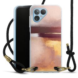 Carry Case Transparent Leather black/gold