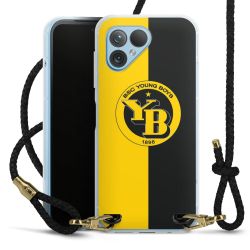 Carry Case Transparent Leather black/gold