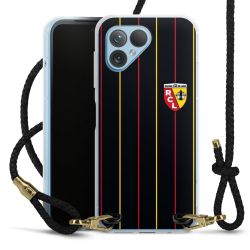 Carry Case Transparent Leather black/gold