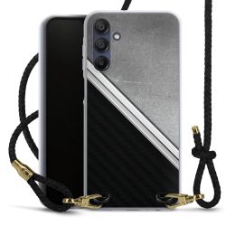 Carry Case Transparent Leather black/gold