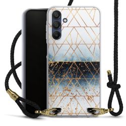 Carry Case Transparent Leather black/gold