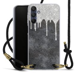 Carry Case Transparent Leather black/gold