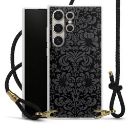 Carry Case Transparent Leather black/gold