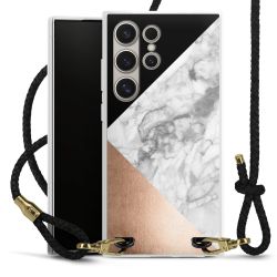 Carry Case Transparent Leather black/gold