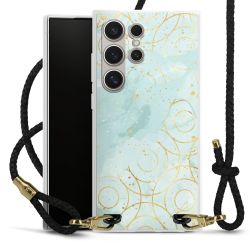 Carry Case Transparent Leather black/gold