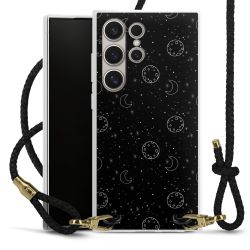 Carry Case Transparent Leather black/gold