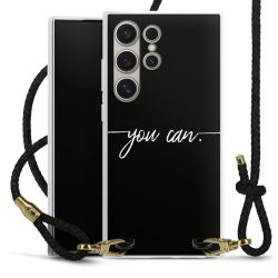 Carry Case Transparent Leather black/gold