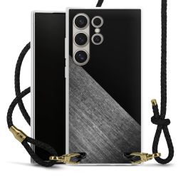 Carry Case Transparent Leather black/gold