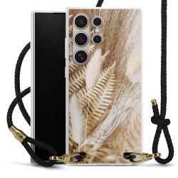 Carry Case Transparent Leather black/gold