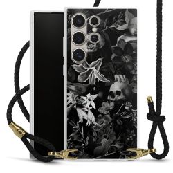 Carry Case Transparent Leather black/gold