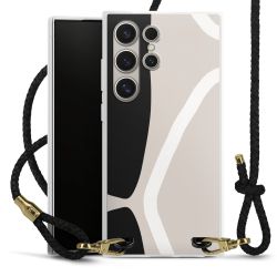 Carry Case Transparent Leather black/gold