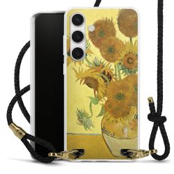 Carry Case Transparent Leather black/gold