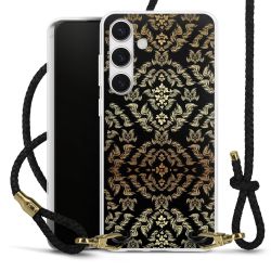 Carry Case Transparent Leather black/gold