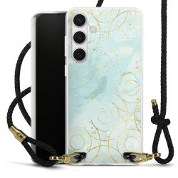 Carry Case Transparent Leather black/gold