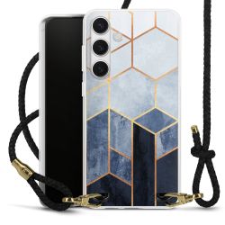 Carry Case Transparent Leather black/gold