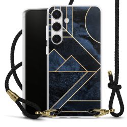 Carry Case Transparent Leather black/gold