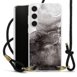 Carry Case Transparent Leather black/gold