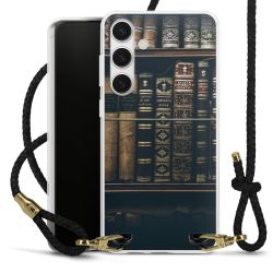 Carry Case Transparent Leather black/gold