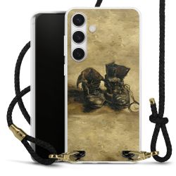 Carry Case Transparent Leather black/gold