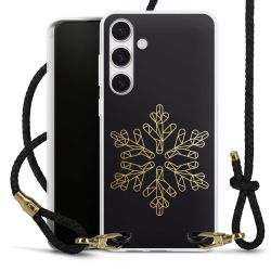 Carry Case Transparent Leather black/gold