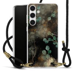 Carry Case Transparent Leather black/gold