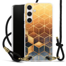 Carry Case Transparent Leather black/gold