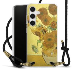 Carry Case Transparent Leather black/gold