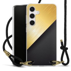 Carry Case Transparent Leather black/gold