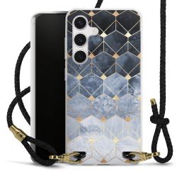 Carry Case Transparent Leather black/gold