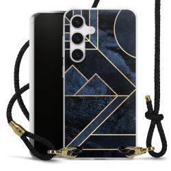 Carry Case Transparent Leather black/gold