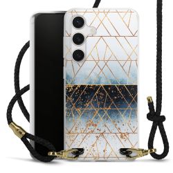 Carry Case Transparent Leather black/gold