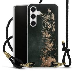 Carry Case Transparent Leather black/gold