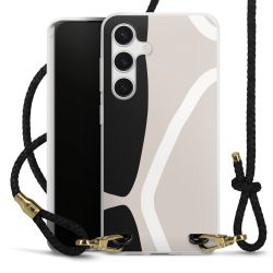 Carry Case Transparent Leather black/gold