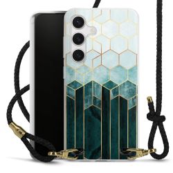 Carry Case Transparent Leather black/gold