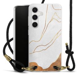 Carry Case Transparent Leather black/gold