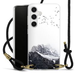 Carry Case Transparent Leather black/gold