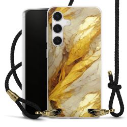 Carry Case Transparent Leather black/gold