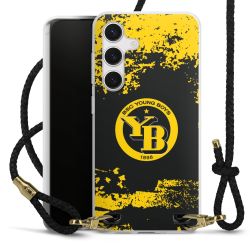 Carry Case Transparent Leather black/gold