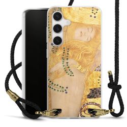 Carry Case Transparent Leather black/gold