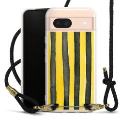 Carry Case Transparent Leather black/gold