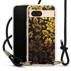 Carry Case Transparent Leather black/gold