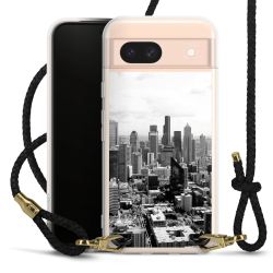 Carry Case Transparent Leather black/gold