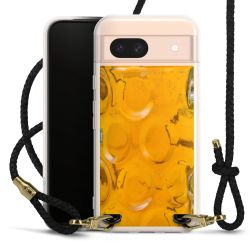 Carry Case Transparent Leather black/gold