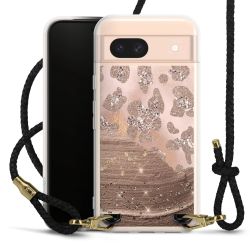 Carry Case Transparent Leather black/gold