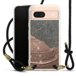 Carry Case Transparent Leather black/gold