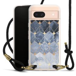 Carry Case Transparent Leather black/gold