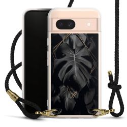 Carry Case Transparent Leather black/gold