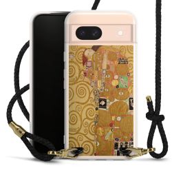 Carry Case Transparent Leather black/gold