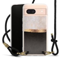 Carry Case Transparent Leather black/gold