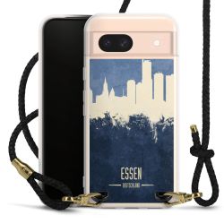 Carry Case Transparent Leather black/gold